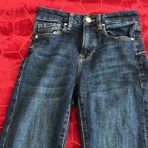 Zara Flare blue jeans with front and back pockets